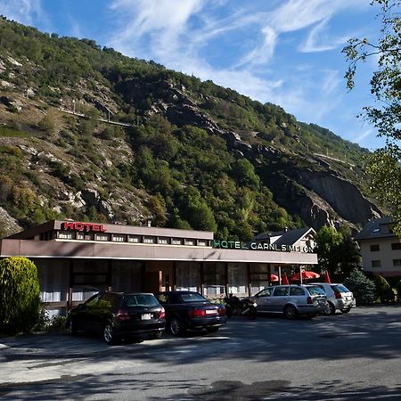 Hotel Garni Simplon Brigerbad Exteriör bild