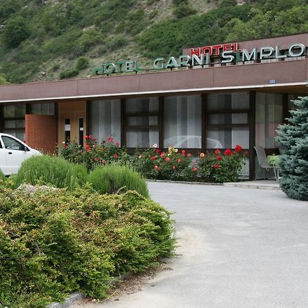 Hotel Garni Simplon Brigerbad Exteriör bild