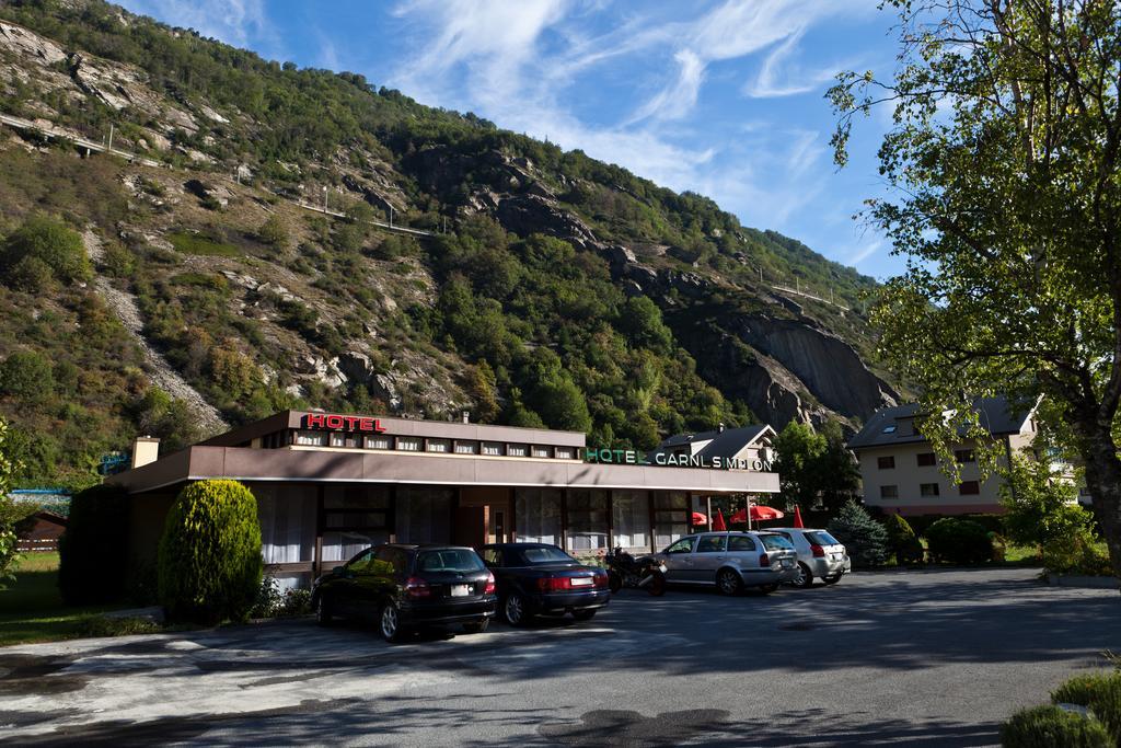 Hotel Garni Simplon Brigerbad Exteriör bild