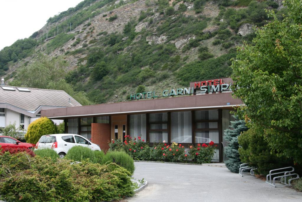 Hotel Garni Simplon Brigerbad Exteriör bild